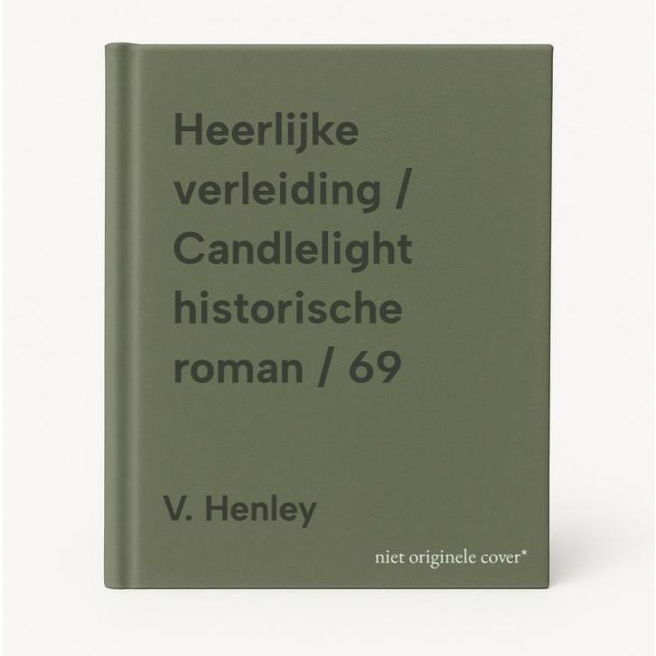 Heerlijke verleiding / Candlelight historische roman / 69, Boeken, Overige Boeken, Gelezen, Verzenden