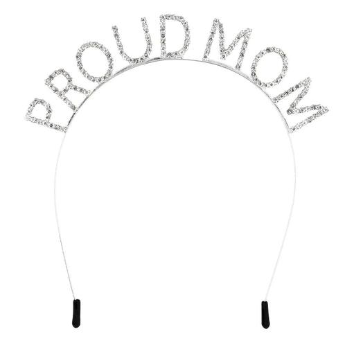 Haarband Proud Mom, Hobby en Vrije tijd, Feestartikelen, Nieuw, Verzenden
