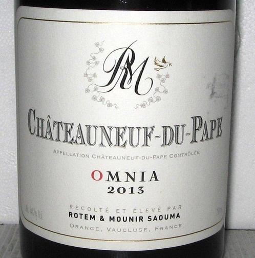 2013 Châteauneuf du Pape Omnia - Domaine Rotem & Mounir, Verzamelen, Wijnen