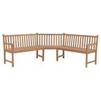 vidaXL Banc dangle de jardin 185x185x90 cm bois de teck, Tuin en Terras, Verzenden