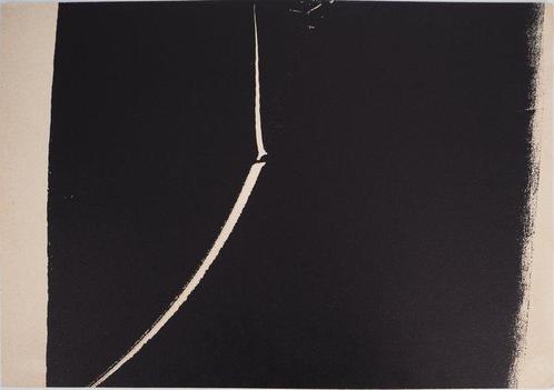 Hans Hartung (1904-1989) - Composition en noir et blanc, Antiek en Kunst, Antiek | Overige Antiek