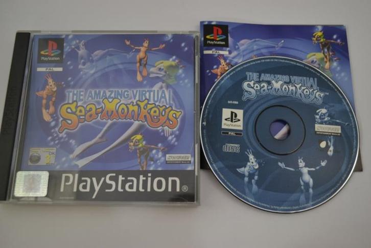 The Amazing Virtual Sea-Monkeys (PS1 PAL), Games en Spelcomputers, Games | Sony PlayStation 1