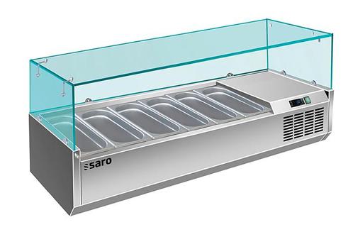 SARO Opzet koelvitrine - 1/3 GN - VRX 1500/380, Zakelijke goederen, Horeca | Keukenapparatuur, Koelen en Vriezen, Verzenden