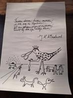 J.M.A. Biesheuvel - Twee rijmprenten van Stichting Bzztôh