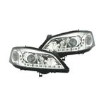 Phares Pour Opel Astra G 97-04 Daylights Led Chromé, Verzenden, Nieuw