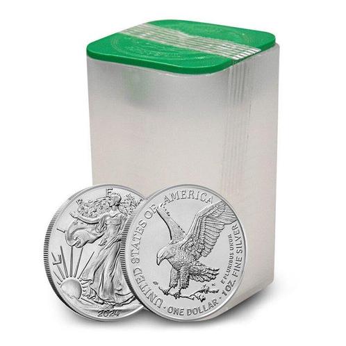 Verenigde Staten. 1 Dollar 20 x 2024 1 oz $1 USD American, Postzegels en Munten, Edelmetalen en Baren