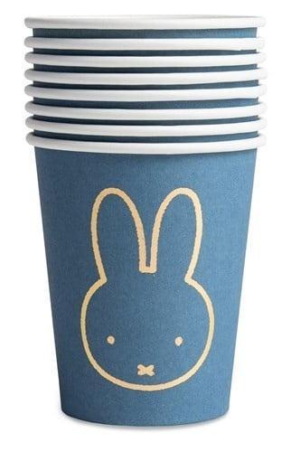 Nijntje Bekers Blauw 250ml 8st, Hobby en Vrije tijd, Feestartikelen, Nieuw, Verzenden
