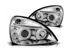 Angel Eyes koplampen Chrome geschikt voor Renault Clio 2, Auto-onderdelen, Verzenden, Nieuw, Renault