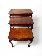 Table à plantes - Ronce de noyer - Set de table basse -
