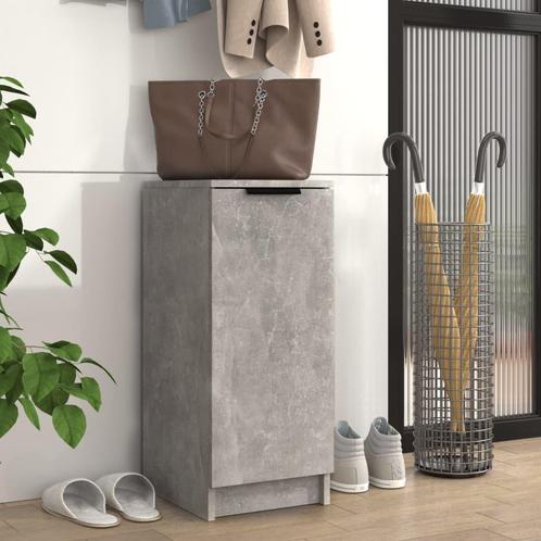 vidaXL Schoenenkast 30x35x70 cm bewerkt hout betongrijs, Huis en Inrichting, Kasten | Overige, Nieuw, Verzenden