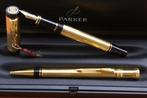 RARE set de stylos (plume 18 kts+bille) PARKER DUOFOLD, Collections