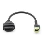 Honda 4-pins naar 16-pins OBD2 Verloopkabel – Motorfiets, Verzenden, Nieuw