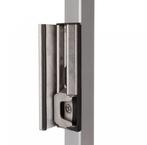 LOCINOX slotvanger voor poorten verstelbaar antraciet, Nieuw, Overige materialen, Klink of Kruk