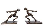 Beeldje - Opposites attract (2) - Brons, Antiek en Kunst