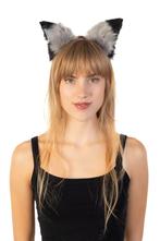 Haarband Grote Furry Oortjes Grijs Zwart Beer Vos Diadeem Do, Kleding | Dames, Ophalen of Verzenden, Nieuw