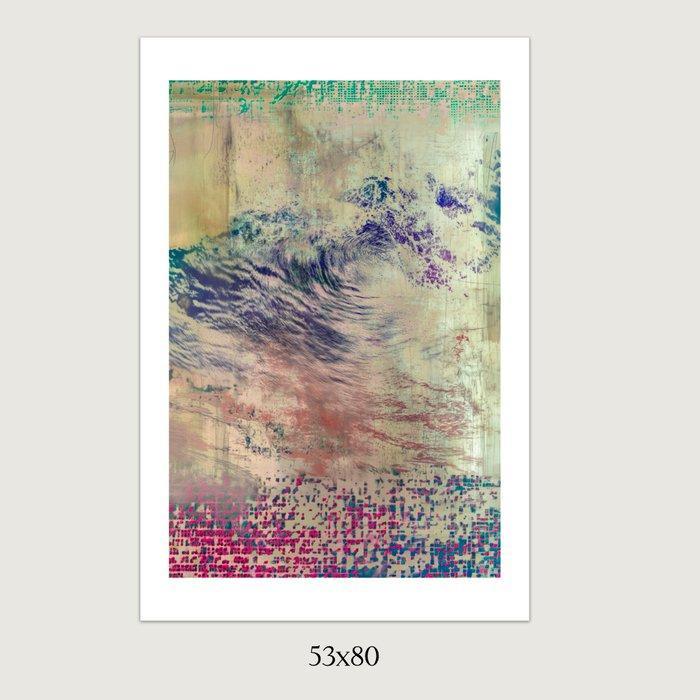 Jorge Omeñaca (1981) - Bar code tsunami, Antiquités & Art, Art | Objets design