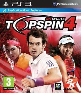 Top Spin 4 (PS3) PLAY STATION 3, Consoles de jeu & Jeux vidéo, Jeux | Sony PlayStation 3, Envoi