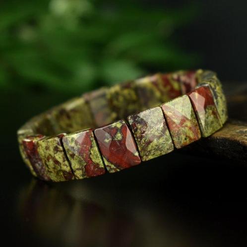 Jaspis Sang de Dragon - van hoge kwaliteit - Prachtige, Verzamelen, Mineralen en Fossielen