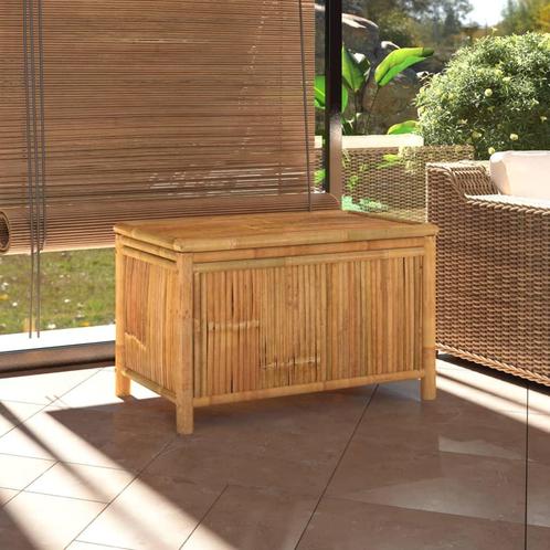 vidaXL Tuinbox 90x52x55 cm bamboe, Tuin en Terras, Bergingen en Tuinkasten, Nieuw, Verzenden
