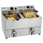 Friteuse | IMBISS II | Elektrisch | 8+8L | 50°C/190°C |, Verzenden, Nieuw in verpakking
