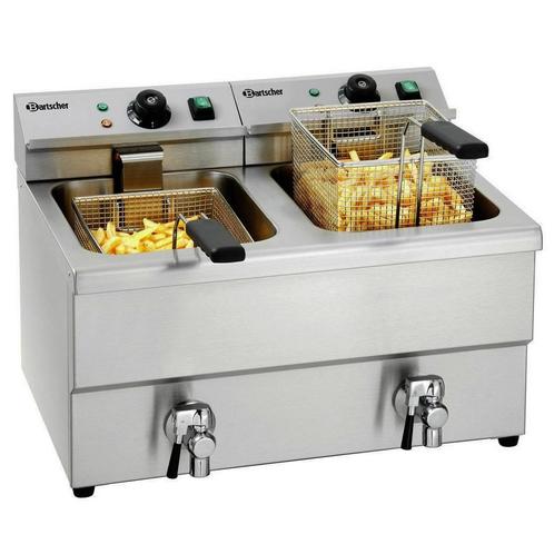 Friteuse | IMBISS II | Elektrisch | 8+8L | 50°C/190°C |, Zakelijke goederen, Horeca | Keukenapparatuur, Nieuw in verpakking, Verzenden