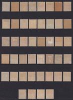 Frankrijk 1900/1937 - Set van Semi Modernes, types Blanc, Gestempeld