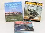 Set van 3 spoorwegenboeken Dampfbahnen in Polen, Am Ende..., Ophalen of Verzenden, Gebruikt
