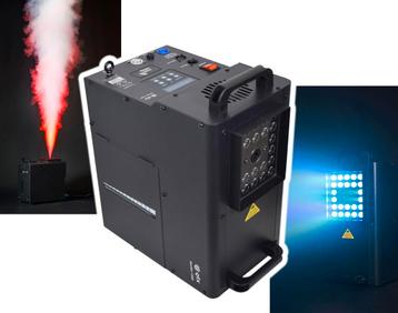 QTX Harrier-1500: Verticale/Horizontale LED-rookmachine