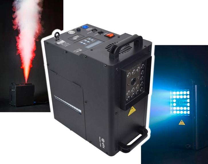 QTX Harrier-1500: Verticale/Horizontale LED-rookmachine, Muziek en Instrumenten, Licht en Laser