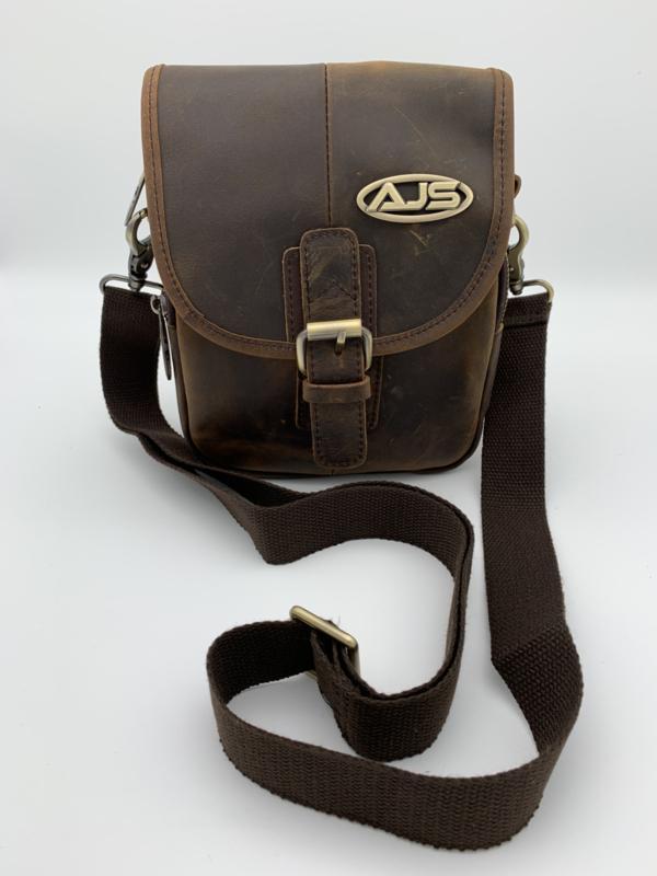 Schoudertas 100% lederen crossbody tas, Auto-onderdelen, Overige Auto-onderdelen, Nieuw, Ophalen of Verzenden