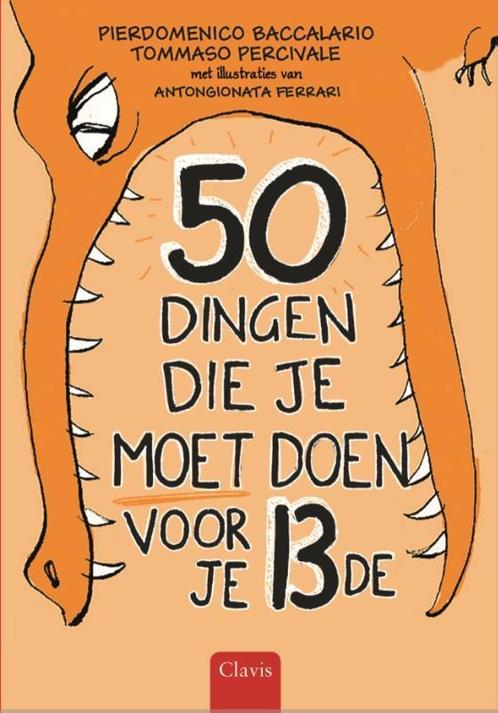 50 dingen die je moet doen voor je 13de 9789044834840, Boeken, Overige Boeken, Zo goed als nieuw, Verzenden