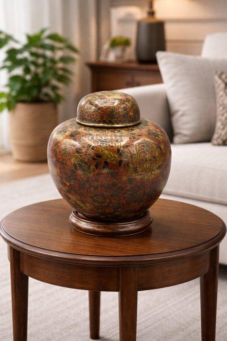 Oggetto Artigianale Orientale XX - Cloisonné - Motivo, Antiek en Kunst, Curiosa en Brocante