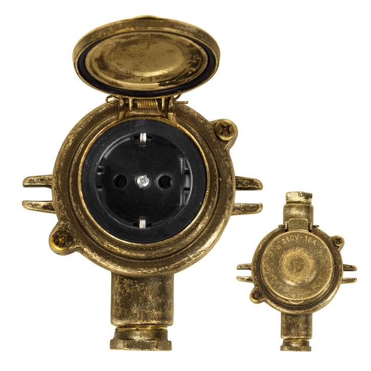 Jaren 30 Schakelmateriaal Jaren 30 Stopcontact II - Randaard, Tuin en Terras, Buitenverlichting, Verzenden