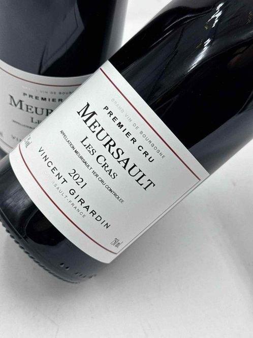 2021 Vincent Girardin Les Cras - Meursault 1er Cru - 2, Verzamelen, Wijnen