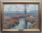 Henry Rul (1862-1942) - Kronkelende beek op de Heide -