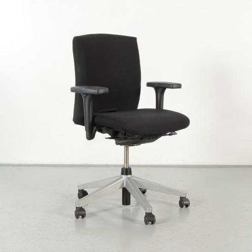 Haworth Comforto D5083 bureaustoel, zwart, 3D armleggers, Maison & Meubles, Chaises de bureau, Enlèvement ou Envoi