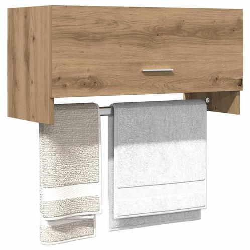 vidaXL Kledingkast 70x32,5x35 cm bewerkt hout artisanaal, Maison & Meubles, Armoires | Penderies & Garde-robes, Envoi