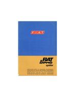 1968 FIAT DINO SPIDER CARROSSERIE ONDERDELENHANDBOEK, Ophalen of Verzenden