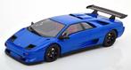 Kyosho 1:18 - Modelauto -Lamborghini Diablo SVR - Blauw, Nieuw