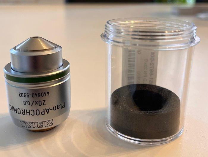 Microscope lens - Objectif de Microscope ZEISS Plan, Verzamelen, Foto-apparatuur en Filmapparatuur