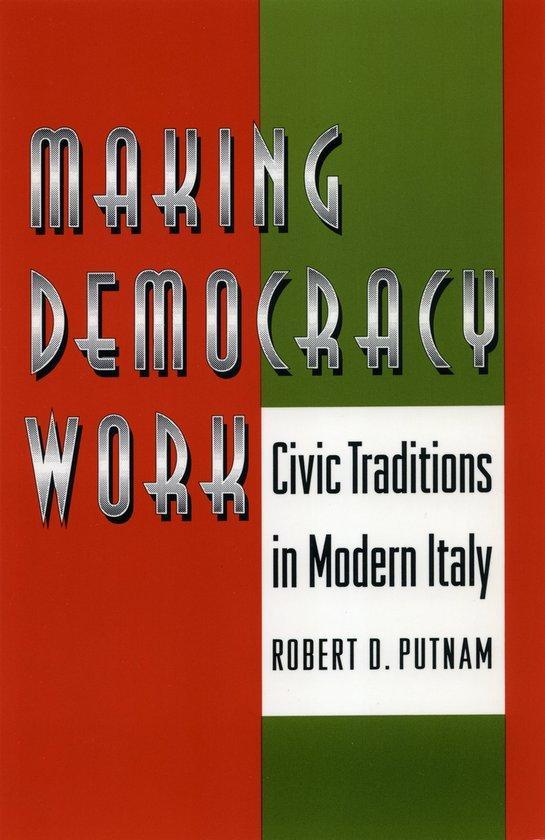 Making Democracy Work 9780691037387 Putnam, Livres, Langue | Anglais, Envoi