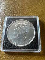 Canada. 5 Dollars 2011 - Kanadischer Wolf bei Vollmond - 24k