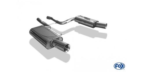 FOX Audi A4 quattro B7 - 3.2l einddemper rechts/links - 1x10, Auto-onderdelen, Uitlaatsystemen, Nieuw, Verzenden