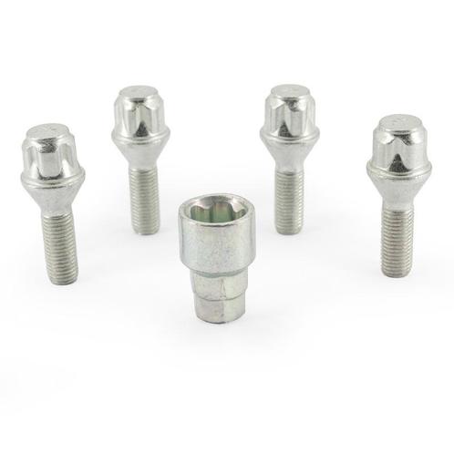 H&R Wielslotenset M12x1.50x30mm konisch - 4 slotbouten incl., Auto-onderdelen, Ophanging en Onderstel, Nieuw, Verzenden