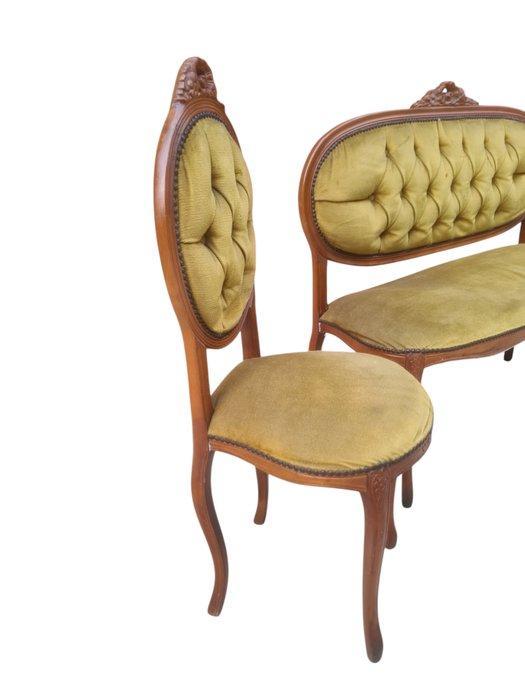 Sofa (3) - Hout, Antiek en Kunst, Antiek | Overige Antiek