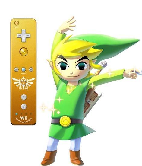 Nintendo Wii Motion Plus Controller Zelda Edition, Games en Spelcomputers, Spelcomputers | Nintendo Wii, Verzenden