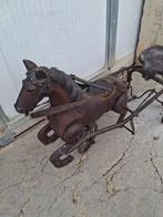 Hobbelpaard - Antique Tricycle, Horse-Drawn Sulky, Pedal Toy
