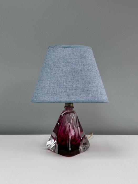 Val Saint Lambert - René Delvenne - Lampe de table - Cristal, Antiek en Kunst, Antiek | Verlichting