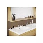 2dekans | Rechthoekige houten badkamerspiegel, Huis en Inrichting, Woonaccessoires | Spiegels, Ophalen of Verzenden, Nieuw