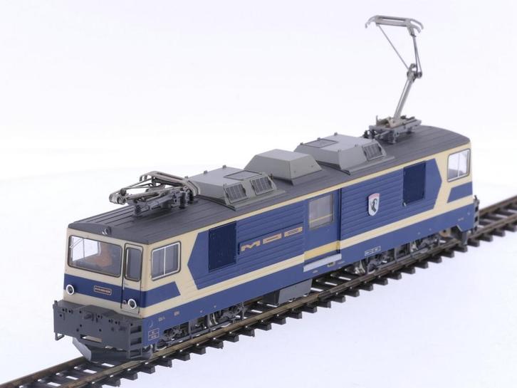 Schaal H0m Bemo 1280 304 elektrische locomotief GDe 4/4 v..., Hobby & Loisirs créatifs, Trains miniatures | HO, Enlèvement ou Envoi